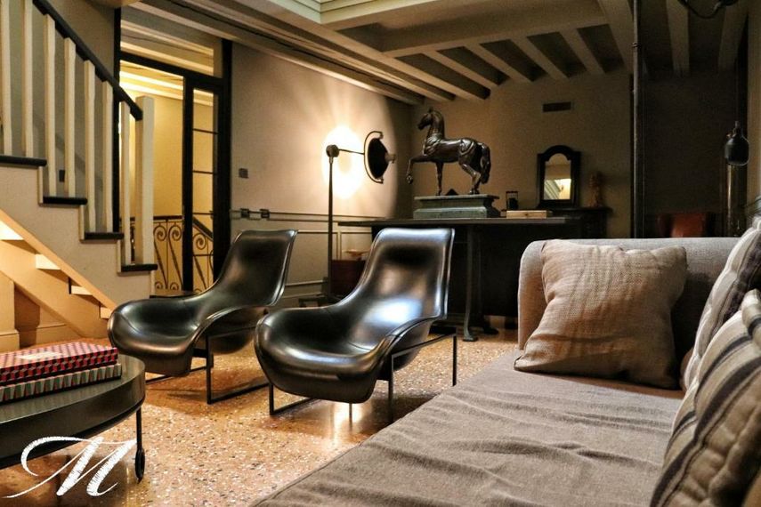 Salotto di un hotel di lusso